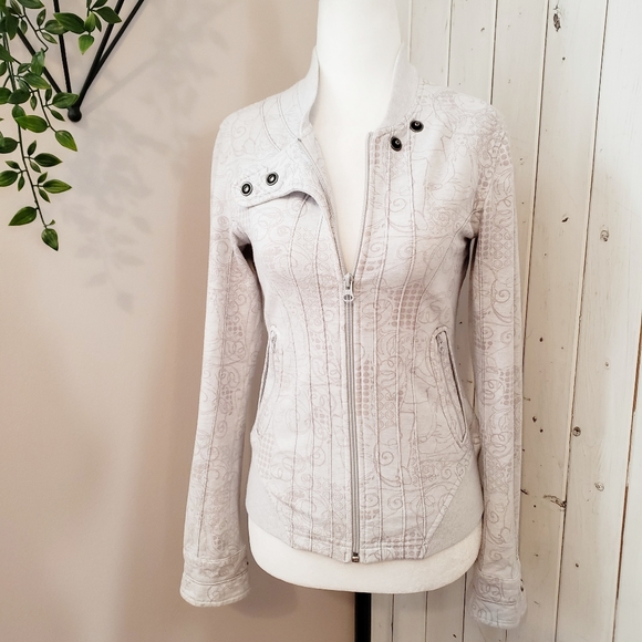 LULULEMON | VINTAGE GRAPHIC BOMBER STRETCH COTTON - Picture 10 of 16